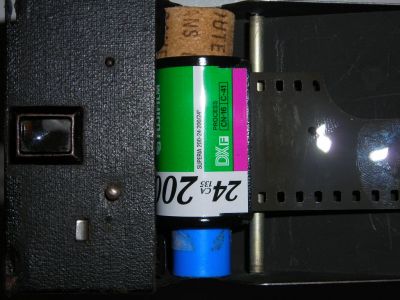 calage définitif de la pellicule
