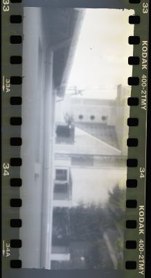 de ma fenetre
de la difficulté de cadrer avec mon stenopé
