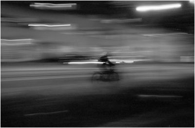 Le cycliste.
