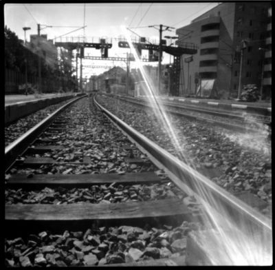 Gare au laser
