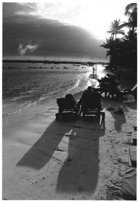 Plage Mauricia
EOS 1n
Ilford FP4 125Iso dvpt D-76 (1:1) 8'30 à 23°
Tirage sur Ilford MultiGrade en format 13x18 
