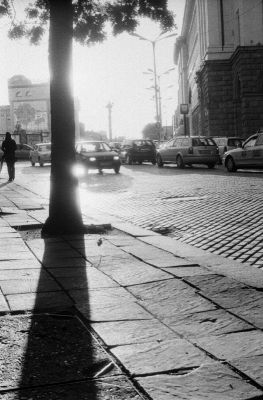 Sofia - Bd Dondoukov
FED 2d - Tri X 400 - 1/250 à 11

