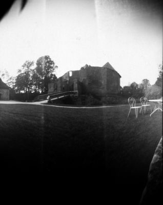 Château vu du puits
