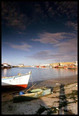 Barque sur le port
