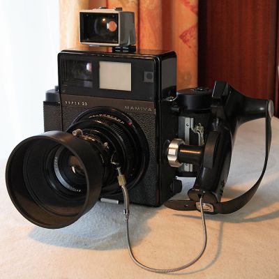 Mamiya Super 23
Appareil type "chambre presse" 
Mots-clés: Mamiya Super 23
