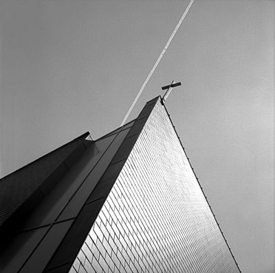Eglise Saint Pie X
Photo prise avec un Yasica E - Ilford FP4+ 125 ASA
LC 29 1+29, 12' à 20°C
Mots-clés: Eglise Yashica-E
