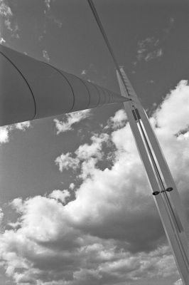 Pont Eric Tabarly, Nantes
Nikon Fe2 - 24mm - Tmax - Scan de néga
