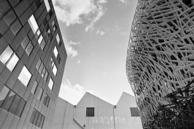 Architecture nouvelle
Nikon FE2 20mm - Rollei Superpan 200@
