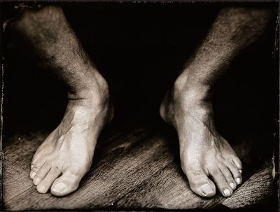 Nu pied
Collodion - Ambrotype 18x24cm
Mots-clés: wetplate collodion ambrotype