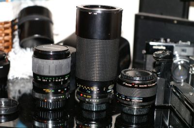 Objectifs Minolta MD divers
