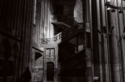 Le transept de la cathédrale de Rouen
Mots-clés: Nikon FE