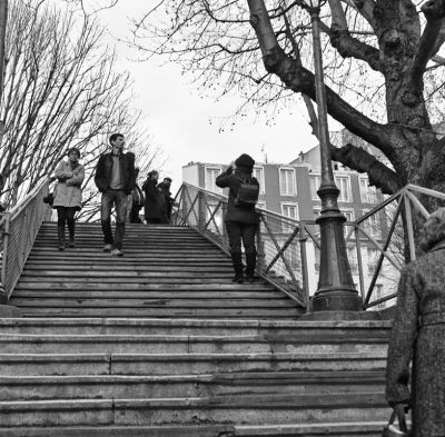 Les escaliers St Martin
