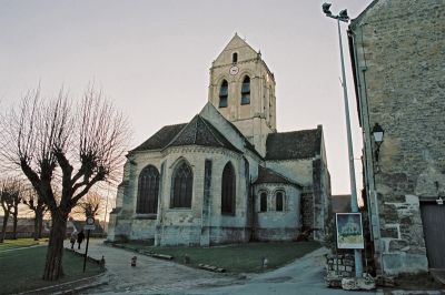 L'église d'Auvers sur Oise
