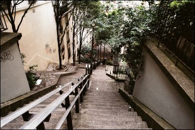 l'escalier
