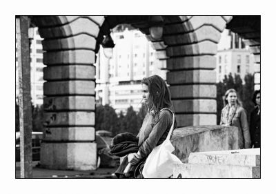 en attendant 
Nikon F Nikkor 135 F2.8
