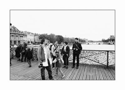 Sur le pont des Arts
Nikon F Nikkor 50

