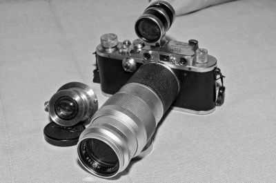 Leica III Hektor 135
