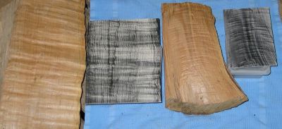 Compression sur bois
