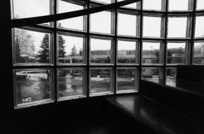  Escalier et verrière - vue du milieu
Exakta Varex IIa, Flektogon 20mm, Rollei Retro 80S 

